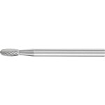 PFERD 21214183 frézovací kolík tvrdokov Špičatý kužel Délka 41 mm Vnější Ø 3 mm Pracovní délka 11 mm Ø hřídele 3 mm 1 ks
