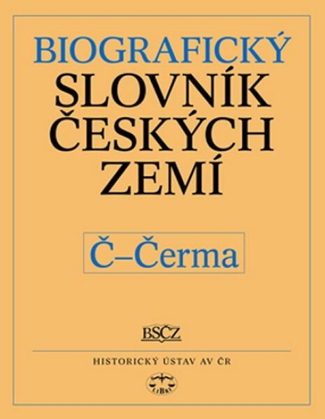 Biografický slovník českých zemí Pavla Vošahlíková