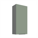 Horní skříňka Aria ANT 50 G-108 1F Barva korpusu: Antracit, Barva dvířek: SA - Aquamarine AFM