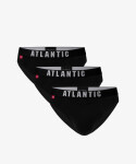 Pánské sportovní slipy ATLANTIC 3Pack černé Velikost: