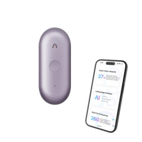 PLAUD Note Pin S Purple - AI hlasový záznamník + náramek a šňůrka na krk EDF_1895339