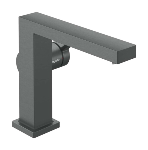 HANSGROHE - Tecturis E Umyvadlová baterie s výpustí Push-Open, CoolStart, EcoSmart+, kartáčovaný černý chrom 73020340