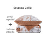 Beránková souprava TARTAN 2 ks