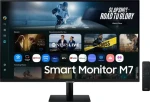 32" Samsung Smart M70F černá / Monitor / VA / 3840x2160 / 4ms / 3000:1 / 300cd-m2 / USB-C 65W / Wi-Fi+BT (LS32FM702UUXDU)