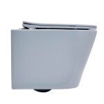 Wc s prkénkem softclose závěsné SAT Infinitio tmavě modrá mat zadní odpad SATINF010RREXPDBLM SATINF010RREXPDBLM