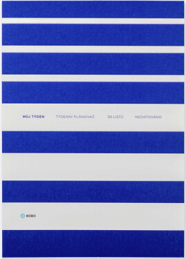 Nedatovaný plánovač Týdenní na výšku