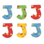 Bigjigs Toys Hvězdičkové písmenko J
