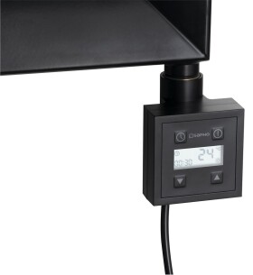 SAPHO - KTX topná tyč s termostatem, 800 W, černá mat KTX-B-800