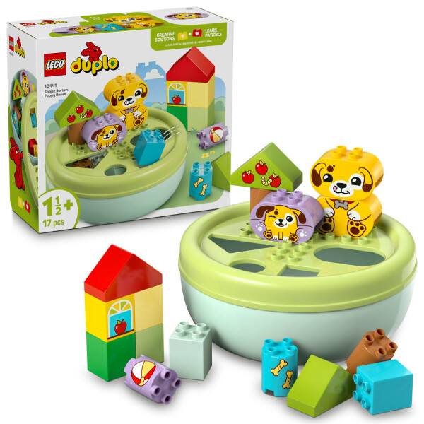 LEGO LEGO® DUPLO® 10441 Třídění tvarů: Domeček pro štěňátka