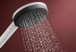 HANSGROHE - Raindance Alive Select S Set sprchové hlavice, tyče a hadice, 3 proudy, EcoSmart, matná bílá 24601700
