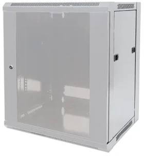 Intellinet Nástěnný rozvaděč 9U 570x450 mm šedý / Rozvaděč / Flatpack / Nosnost 60 kg / 19" (711784)