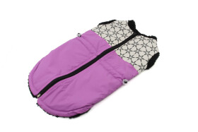 Pes-tex Bruno zimní bunda pro psa Barva: Růžová, Délka zad (cm): 43, Obvod hrudníku: 25 - 49 cm