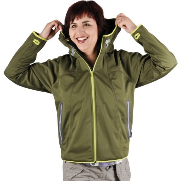 Dámská bunda BOVID LADY s kapucí, voděodolná, 100% polyester, DOPRODEJ!!!!