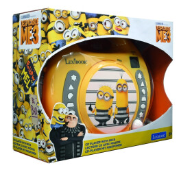 Lexibook CD přehrávač Mimoni se 2 mikrofony - Alltoys Lexibook