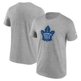Fanatics Pánské tričko Toronto Maple Leafs Primary Logo Graphic T-Shirt Sport Gray Heather Velikost: