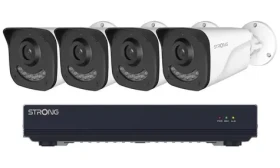 STRONG BUL05DL0-P PoE KIT / 1x NVR NVR1120-8P/ 4x IP kamera BUL05DL0-P/ HDMI / VGA / USB / LAN / PoE (BUL05DL0-P/NVR1120-8P)