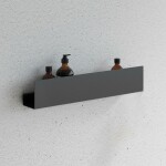 REA - Police do koupelny SF04 60cm black matt REA-06004