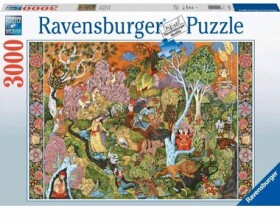 RAVENSBURGER Zahrada slunečních znamení 3000 dílků