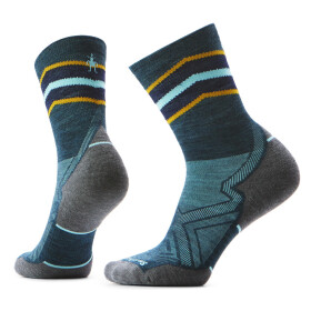 Dámské merino běžecké ponožky SMARTWOOL Women's Run Targeted Cushion Mid Crew So, Twilight Blue velikost: 42-45 (L)