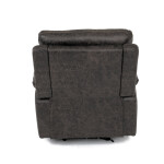 TV a relaxační křeslo s elektrickým ovládáním, potah coffee látka v dekoru vintage, 1 motor 240V