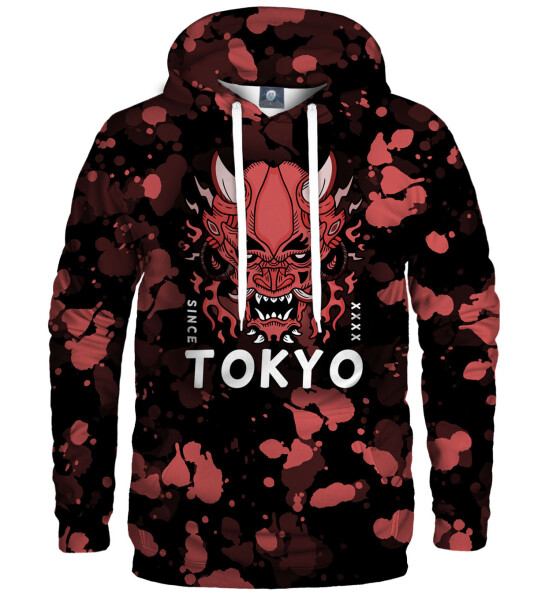 Aloha From Deer Tokyo Oni Mikina kapucí H-K AFD937 Red