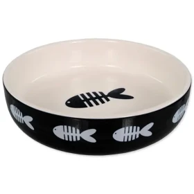 Magic Cat Miska keramická potisk ryba černá 13x4cm 260ml (453-80930)