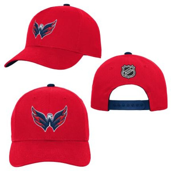 Outerstuff Dětská kšiltovka Washington Capitals NHL Precurved Snap