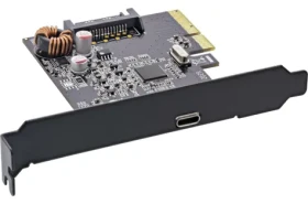 InLine rozšiřující karta USB-C / Rozšiřující karta / PCIe x4 / USB 3.2 Gen 2x2 / 1x USB-C (76660F)