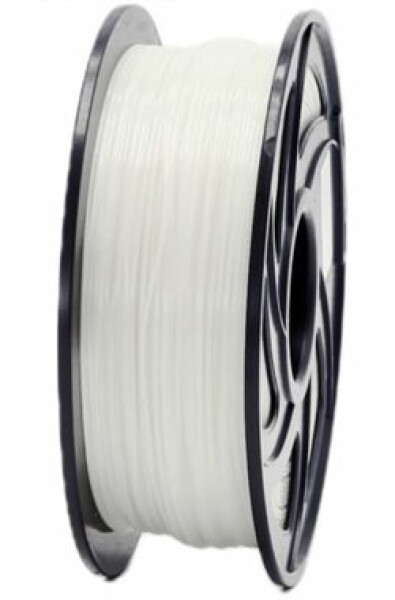 XtendLan PETG filament bílá / struna pro 3D tiskárnu / PETG / 1.75mm / 1kg   (3DF-PETG1.75-WT 1kg)