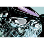 Padací rám Fehling Yamaha XV 1100 Virago malý chrom