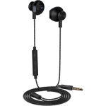 YENKEE YHP 305BK černá / sluchátka s mikrofonem / ovládání hlasitosti / 3.5 mm jack / kabel 1.2 m (8590669262649)