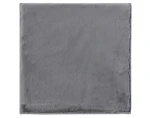 Koupelnová předložka Králík 50x50 cm, tmavě šedá