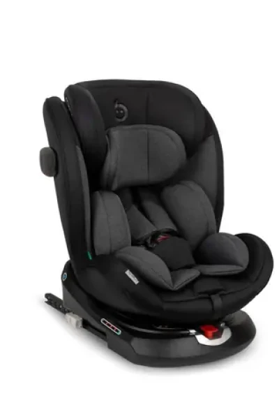 MoMi EMI i-Size černá / Autosedačka / pro děti od 40 do 150 cm / do 36 kg (FOSA00031)
