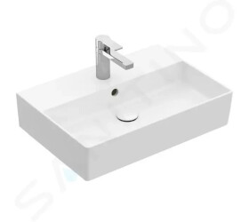 VILLEROY & BOCH - Memento 2.0 Umyvadlo nábytkové 600x420 mm, s přepadem, otvor pro baterii, alpská bílá 4A226G01