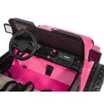 Mamido Elektrické autíčko Extreme Sport 4x4 s proměnlivou velikostí růžové