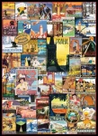 EUROGRAPHICS Puzzle Cestovatelské plakáty