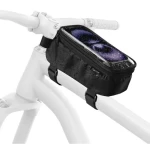 Hama 121353 cyklo pouzdro na rám kola s průhlednou přihrádkou na telefon (121353)