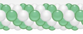 Balónková girlanda bílo-zelená mint Balonky.cz Balónková girlanda bílo-zelená mint Balonky.cz