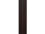 Akustický panel – Černá / dub tmavý 270 × 30 cm