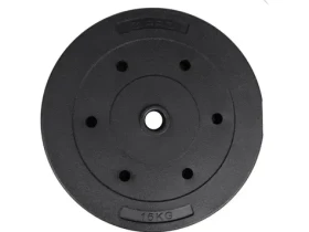 ZIPRO Kulatá zátěž 15 kg 31 mm / bitumenová hmota s plastovým krytem (11926659)