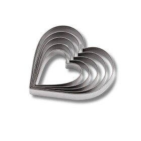 Dortisimo Sada vykrajovátek Srdce (5 ks)