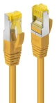 Lindy Cat7 S/FTP žlutá 1 m / Patch kabel / RJ-45 / LSZH / 600 MHz (47662)