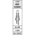 TOOLCRAFT KB-200 pájecí hrot dlátový, zahnutý Velikost hrotů 19.5 mm Délka hrotů 130 mm Obsah 1 ks