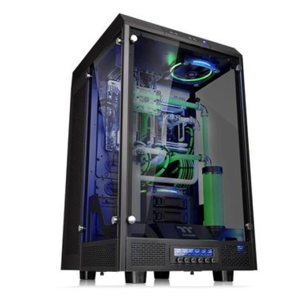 THERMALTAKE The Tower 900 černá / E-ATX / bez zdroje / USB 3.0 / průhledná bočnice (CA-1H1-00F1WN-00)