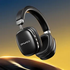 AWEI AT7 černá / Sluchátka přes hlavu / Bluetooth (AT7)