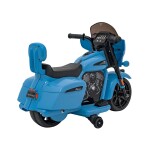 Mamido Dětská elektrická motorka Chopper INDIAN modrá