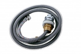 RAV Slezák - Zápustný držák se samonavíjecí hadicí, Chrom MD0023