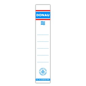 Štítky oboustranně DONAU bílé