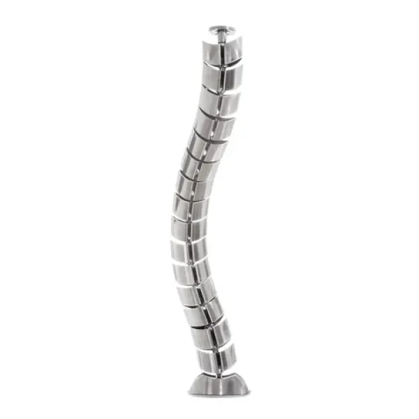 LogiLink KAB0064 stříbrná / Kabelový žlab / svislý / 720 x 75 mm / 15 článků / ABS (KAB0064)
