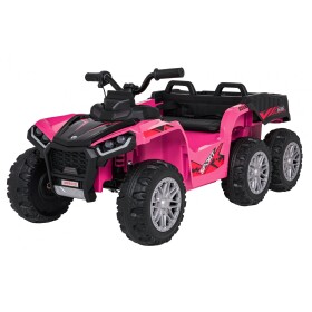 Mamido Dětská elektrická čtyřkolka Quad Sport TX ATV růžová